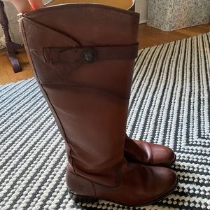 Frye Molly Button Tall Riding Boots